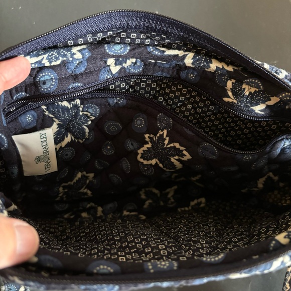 Vintage Vera Bradley crossbody/shoulder bag + small tri-fold wallet - Picture 6 of 14
